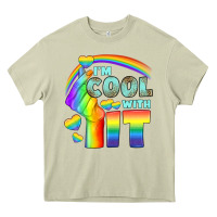 Mossy Lgbtq İ'm Cool With İt Heavy Core Tee - BundleAndBundleShop
