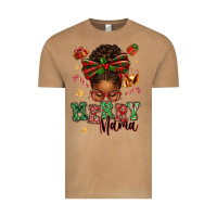Vintage Camel merry mama afro messy bun Vintage Tee - texasbilliewilder