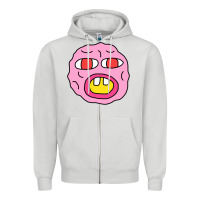 Dove Grey cherry tyler! Zipper Hoodie - lanVoArt