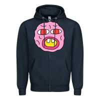Navy cherry tyler! Zipper Hoodie - lanVoArt