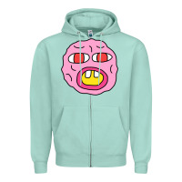 Seafoam cherry tyler! Zipper Hoodie - lanVoArt