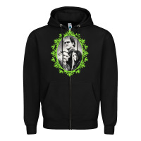 Black the munsters halloween 2022 Zipper Hoodie - lanVoArt