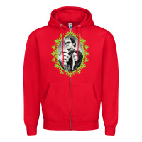 Red the munsters halloween 2022 Zipper Hoodie - lanVoArt