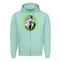Seafoam the munsters halloween 2022 Zipper Hoodie - lanVoArt