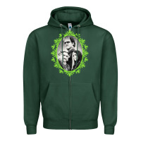 Sports Green the munsters halloween 2022 Zipper Hoodie - lanVoArt