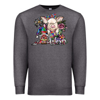 Charcoal Heather autism awareness3 Premium Sweatshirt - SublimationCraftShop