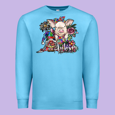 Autism Awareness3 Premium Sweatshirt Designed By Sublimationcraftshop