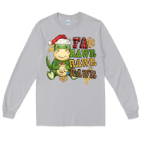 Moon Dust watercolor t rex fa rawr rawr rawr christmas Long Sleeve Tee - CowGirlArtShop