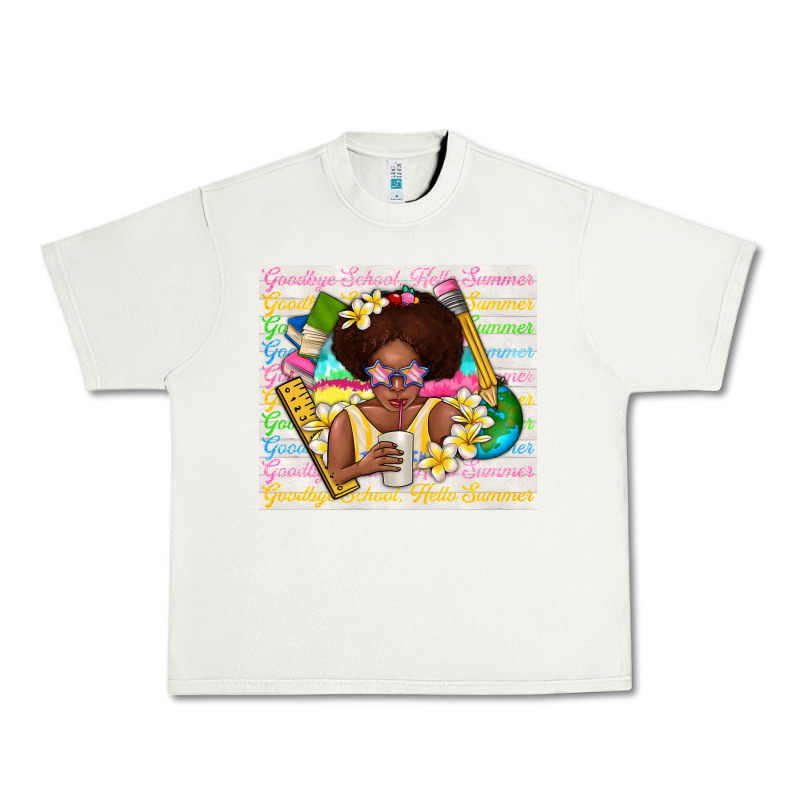 Goodbye School Hello Summer Urban Heavy Tee by TumblerDesignByShophia | Teevron