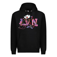 Black valentines day lvn Premium Hoodie - RanaPortraitStore