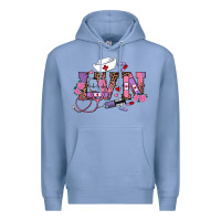 Colony Blue valentines day lvn Premium Hoodie - RanaPortraitStore