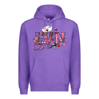 Purple valentines day lvn Premium Hoodie - RanaPortraitStore
