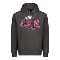 Smoke valentines day lvn Premium Hoodie - RanaPortraitStore