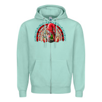 Christmas Gnome Zipper Hoodie | Teevron
