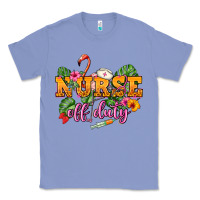 Colony Blue Nurse off duty Classic Tee - NancyCooperArtShop