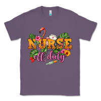 Lavender Nurse off duty Classic Tee - NancyCooperArtShop
