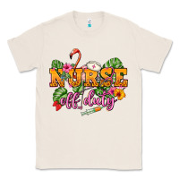 Natural Nurse off duty Classic Tee - NancyCooperArtShop