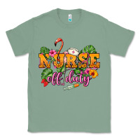 Sage Nurse off duty Classic Tee - NancyCooperArtShop