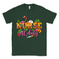 Sports Green Nurse off duty Classic Tee - NancyCooperArtShop