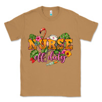 Toasted Coconut Nurse off duty Classic Tee - NancyCooperArtShop