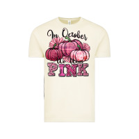 Vintage Arctic in october we wear pink pumpkin Vintage Tee - texasbilliewilder