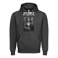 Charcoal Heather great⭐ david⭐bowie ⭐1 Zipper Hoodie - lanVoArt