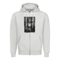 Dove Grey great⭐ david⭐bowie ⭐1 Zipper Hoodie - lanVoArt