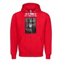 Red great⭐ david⭐bowie ⭐1 Zipper Hoodie - lanVoArt