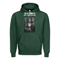 Sports Green great⭐ david⭐bowie ⭐1 Zipper Hoodie - lanVoArt