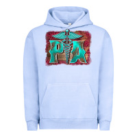 Pigment Grape Ice physician medical symbol assistant nurse background Urban Hoodie - BarkalooDesign