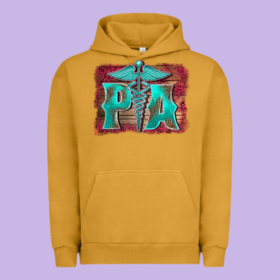 Physician Medical Symbol Assistant Nurse Background Urban Hoodie Designed By Barkaloodesign
