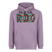 Lavender take me to the rodeo Heavyweight Hoodie - CowhideDigitalArt