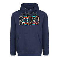 Navy take me to the rodeo Heavyweight Hoodie - CowhideDigitalArt