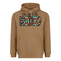 Toasted Coconut take me to the rodeo Heavyweight Hoodie - CowhideDigitalArt