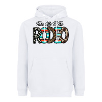 White take me to the rodeo Heavyweight Hoodie - CowhideDigitalArt
