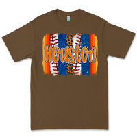 Cacao houston baseball team spirit brushstrokes Premium Tee - Artiststas