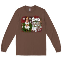 Chestnut the elf omg santa Long Sleeve Tee - CowGirlArtShop