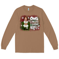 Toasted Coconut the elf omg santa Long Sleeve Tee - CowGirlArtShop