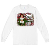 White the elf omg santa Long Sleeve Tee - CowGirlArtShop