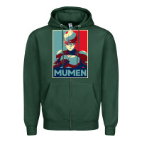 Sports Green mumen rider 10 Zipper Hoodie - lanVoArt