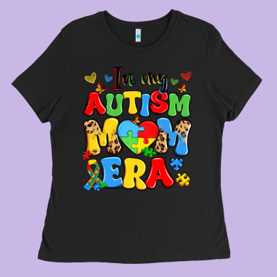 In My Autism Mom Era Ladies Tee Designed By Artiststas