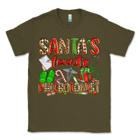 Army Green Santa's Favorite Phlebotomist Classic Tee - texasbilliewilder