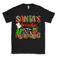Black Santa's Favorite Phlebotomist Classic Tee - texasbilliewilder