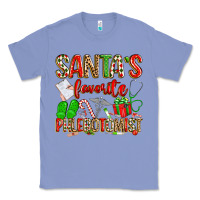 Colony Blue Santa's Favorite Phlebotomist Classic Tee - texasbilliewilder