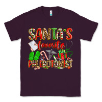 Plum Santa's Favorite Phlebotomist Classic Tee - texasbilliewilder