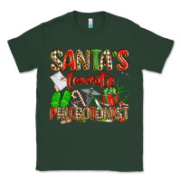 Sports Green Santa's Favorite Phlebotomist Classic Tee - texasbilliewilder