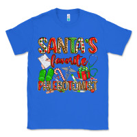 True Royal Santa's Favorite Phlebotomist Classic Tee - texasbilliewilder