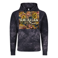 Cloud Black American tumbler 4th of july Vintage Hoodie - HowdyJamesFarm