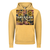 Vintage Mustard American tumbler 4th of july Vintage Hoodie - HowdyJamesFarm