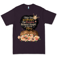 Plum i love the woman l've become black girl Premium Tee - Artiststas